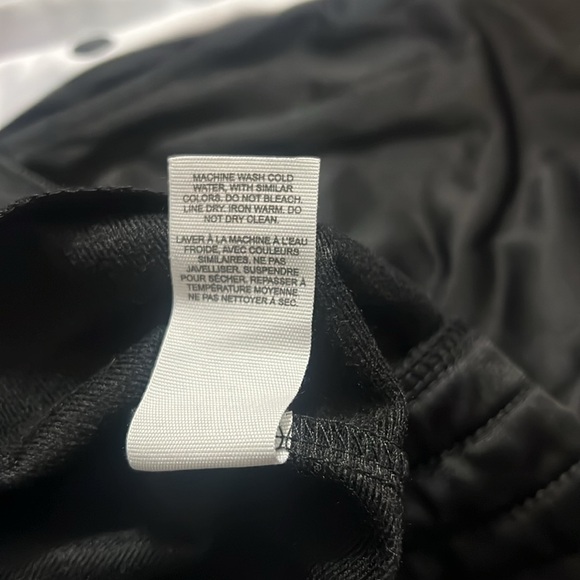 Garage Track suit 2 piece sweatpants and zipper jacket Size Medium black purple - Picture 6 of 12